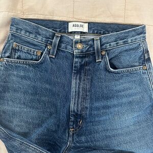 AGOLDE 90s pinch waist medium blue wash jeans